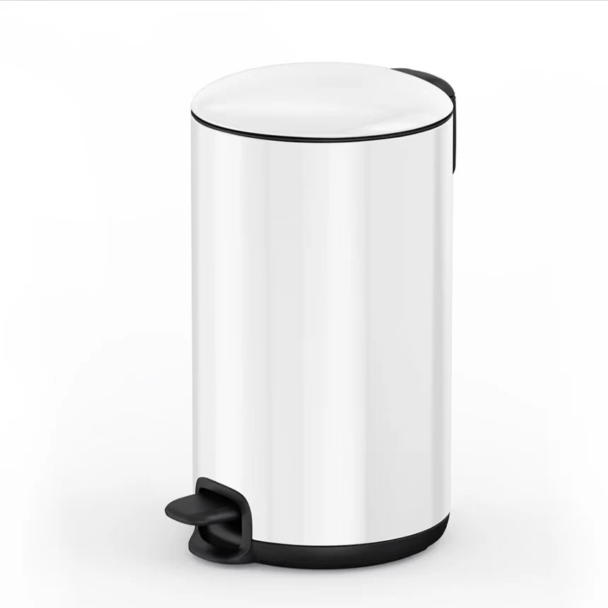 New Style Hot Selling Modern Living Room Stainless Steel Sensor Touchless Operation 12L 30L 40L 50L Trash Can