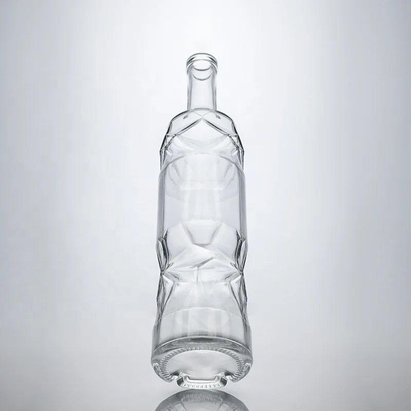 Premium custom empty bespoke best quality gin 500ml 700ml 750ml rum whiskey whisky vodka gin spirits liquor wine glass bottle