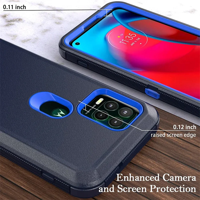 Holster Defender Cell Phone Case for Motorola Edge 30 pro Plus 20 Fusion Funda Heavy Duty Shockproof Protective Back Cover