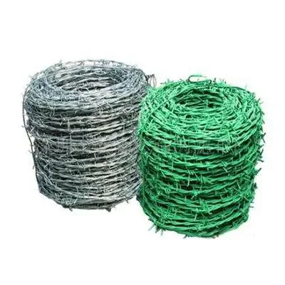 High Quality Barbed Wire Price Per Roll / Barbed Wire Mesh Stainless Steel Barbed Wire Fence