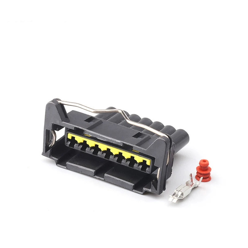 Tyco AMP 7 PIN Waterproof Connector Universal Automotive Housing Sensor Adapter Electrical Plug