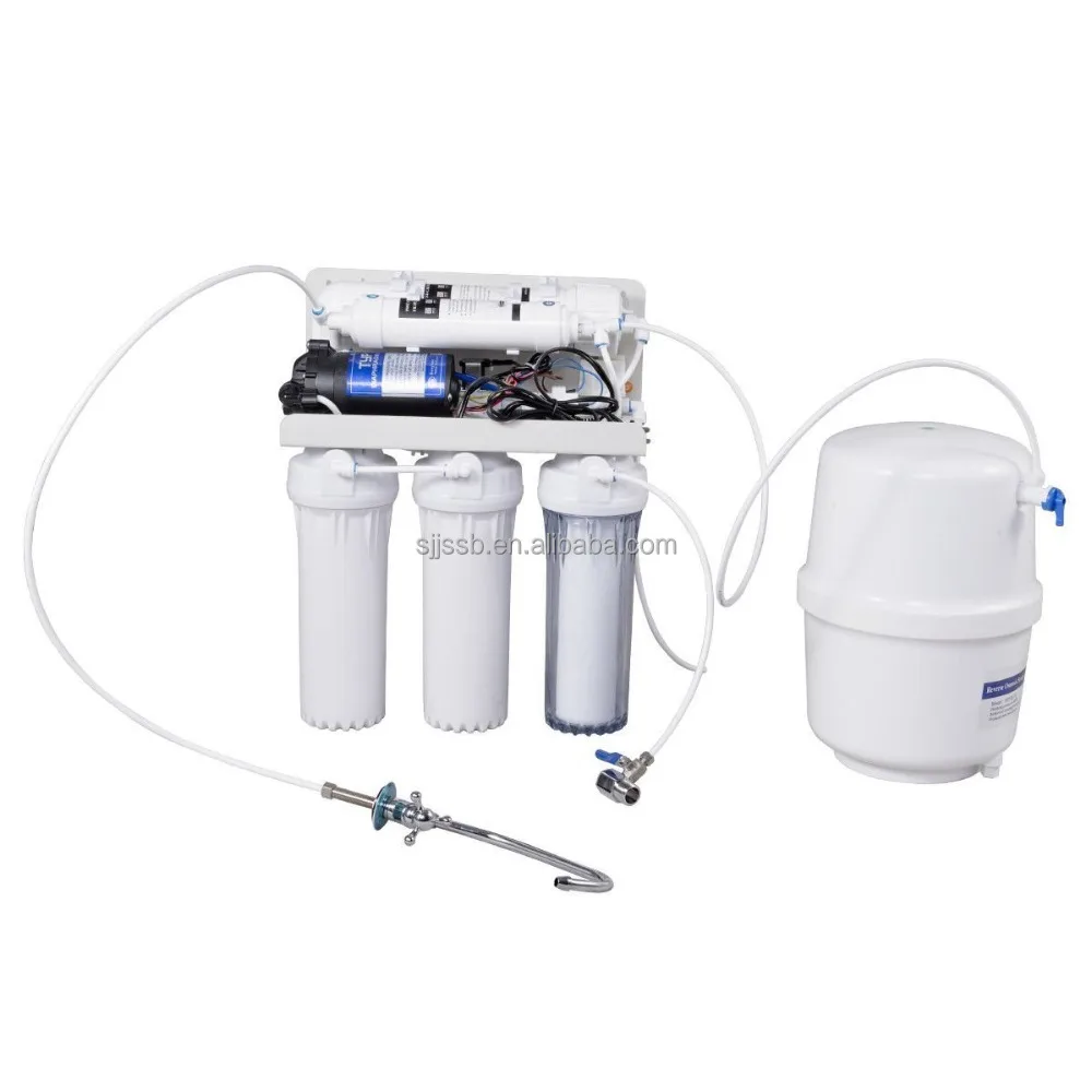 Hot sale domestic 5 stages under sink reverse osmosis system Under Sink Carbon Water Filter