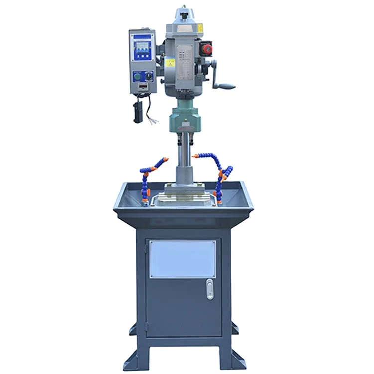 High Accuracy Mini  Precision Drilling  Bench Mounted Auto Feed Drill Press Stand Double Head Tapping Machine