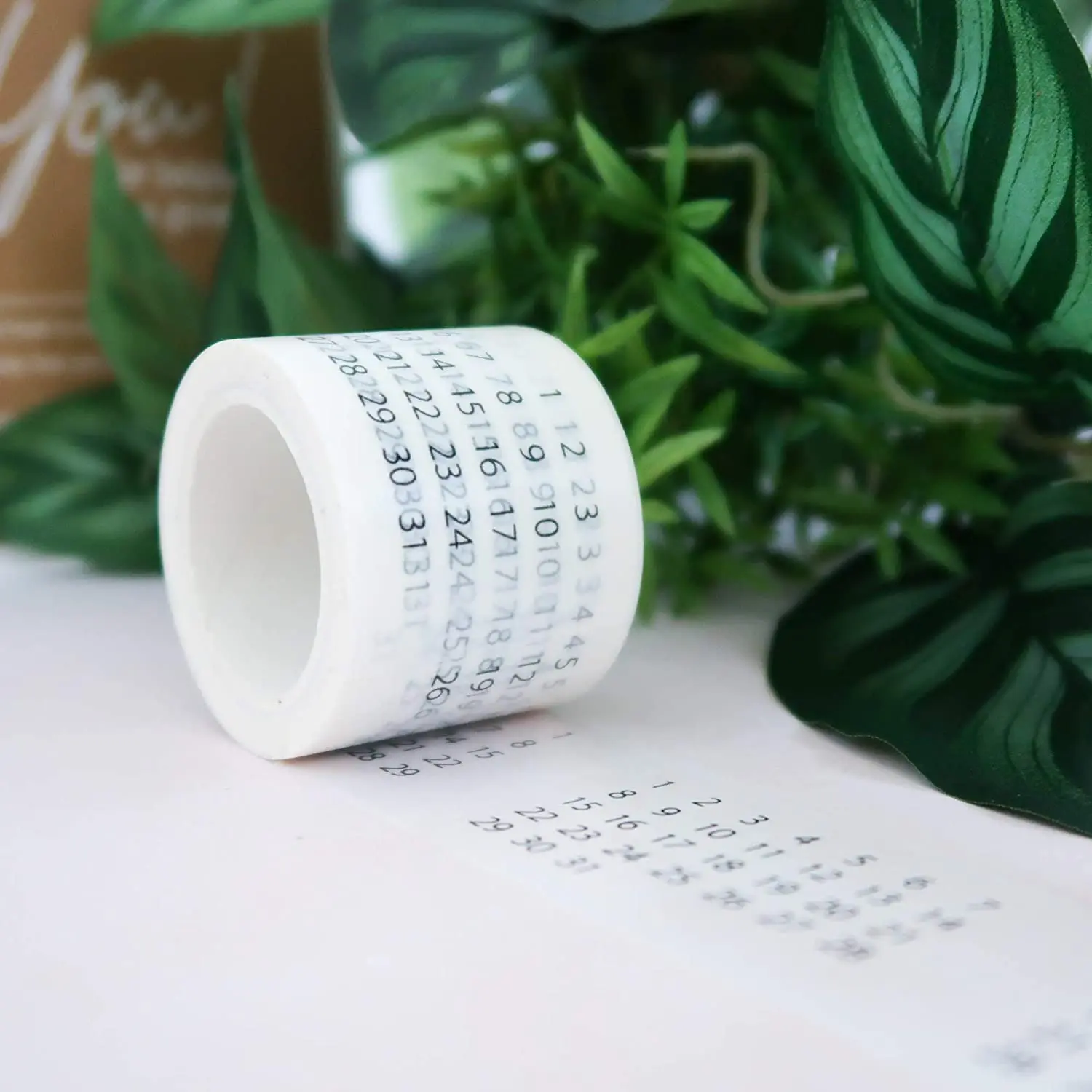 Wholesale ROYAL Calendar Washi Tape Set - 4 Sizes 35mm 15mm 10mm 5mm, Decorative Patterned Masking Tape