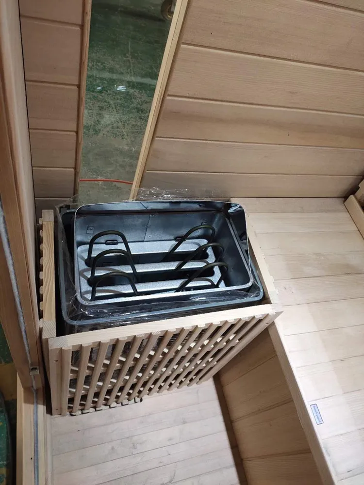 1 person mini indoor steam sauna room