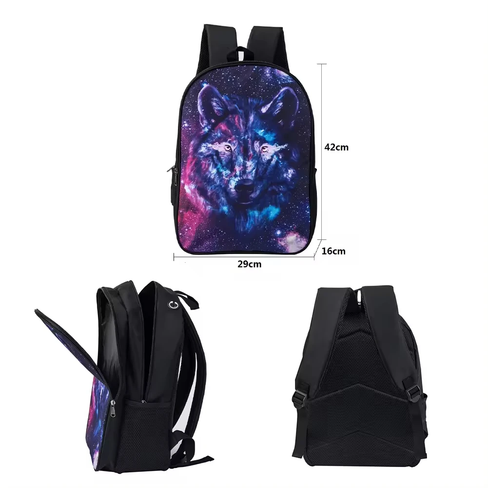 Hot Sale Personalized Blank Sublimation Sports Anime Custom Backpack With Logo Sublimation Bookbags