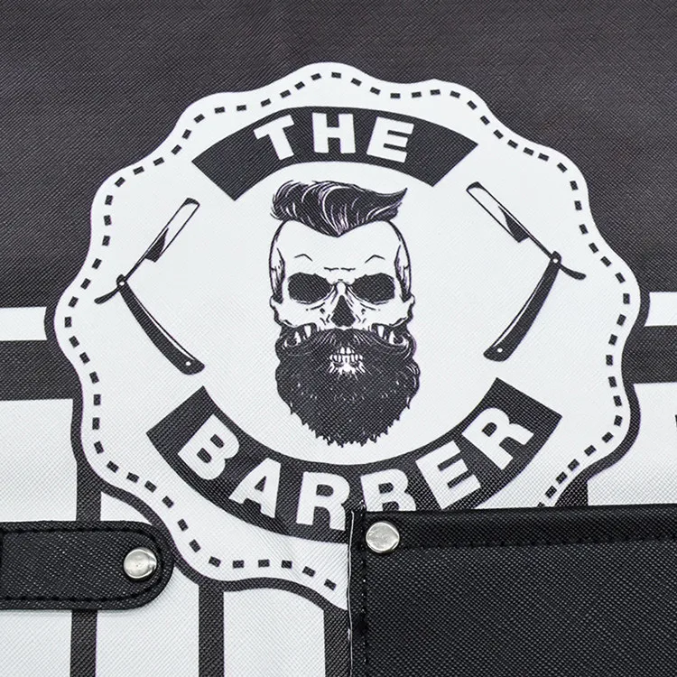 Professional leather beard apron Hairdresser Barber Shop Salon Apron for adult buyers nail salon apron