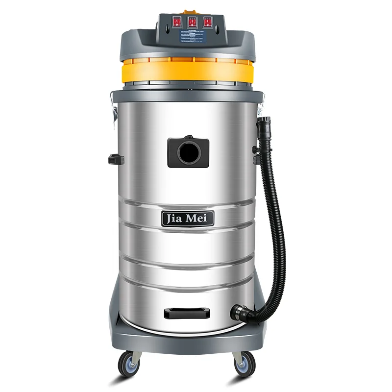 Wetdry Vacuum Cleaner With 3000W  80L Capacity For Hotestrial Ul Car Washer Restaurant Cyclone Vacuum Cleaner For Induse