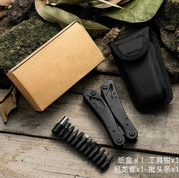 Outdoor Hand Tool  20 in 1 Multitool Saw Blades Screwdriver Set Multi  Tool Plier