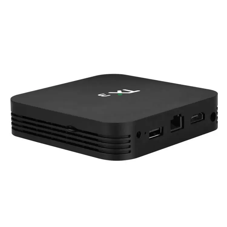 Оригинальный S905X3 Декодер каналов кабельного телевидения TX3 Amlogic Quad Core 2/16gb 4gb/32/64gb BT 8k Android9.0 TV Box tanix tx3
