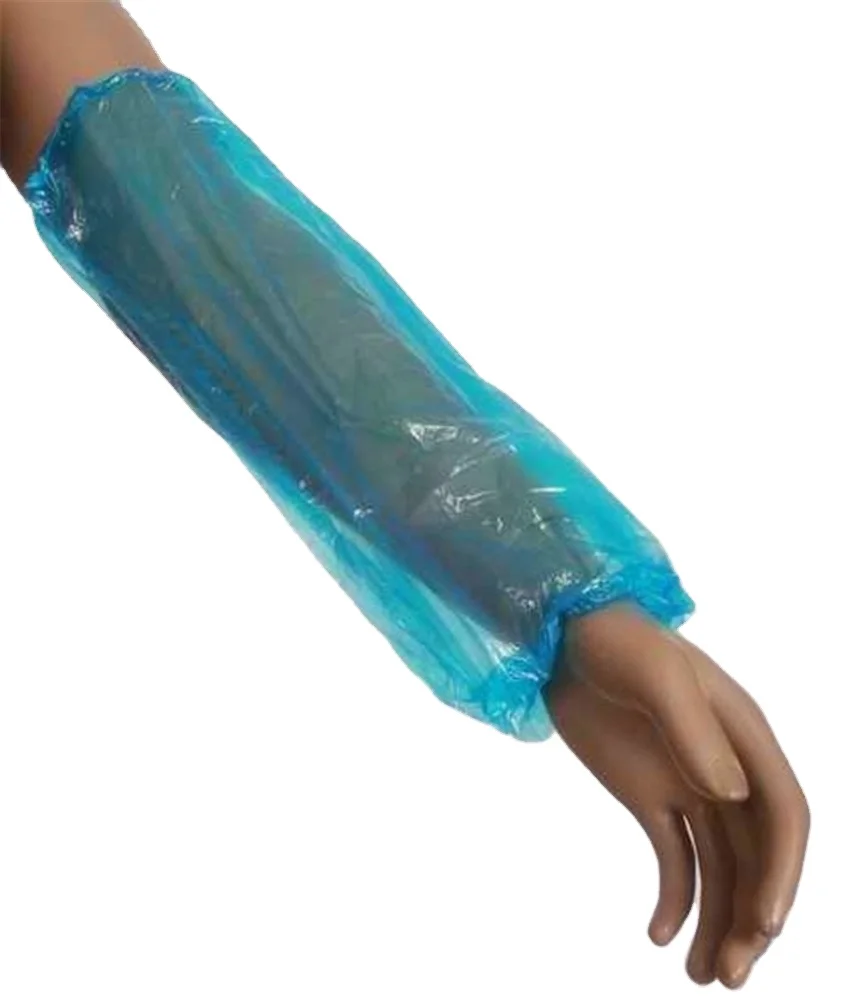 Дешевый водонепроницаемый пластиковый одноразовый чехол для рук