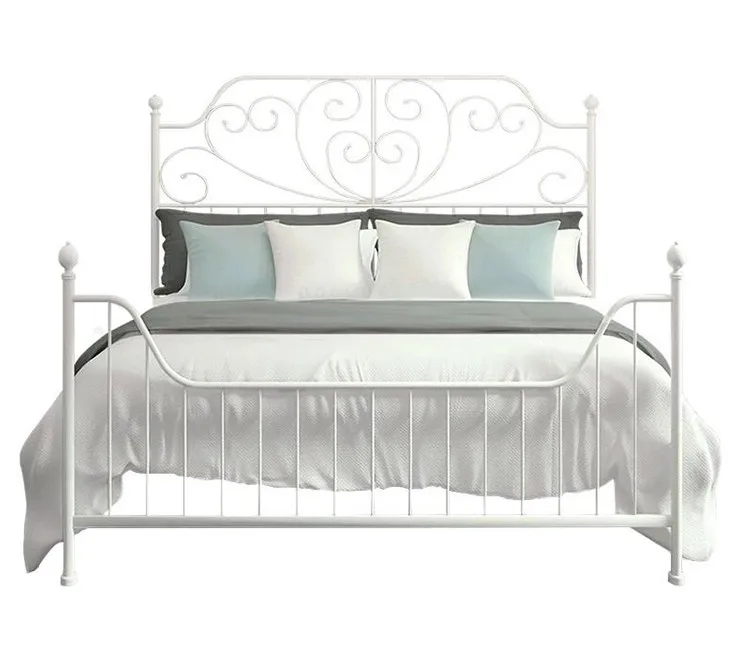 Yukai Foshan Good Quality Best Sale Design Metal Bed Bedroom Furniture Double DB-926D