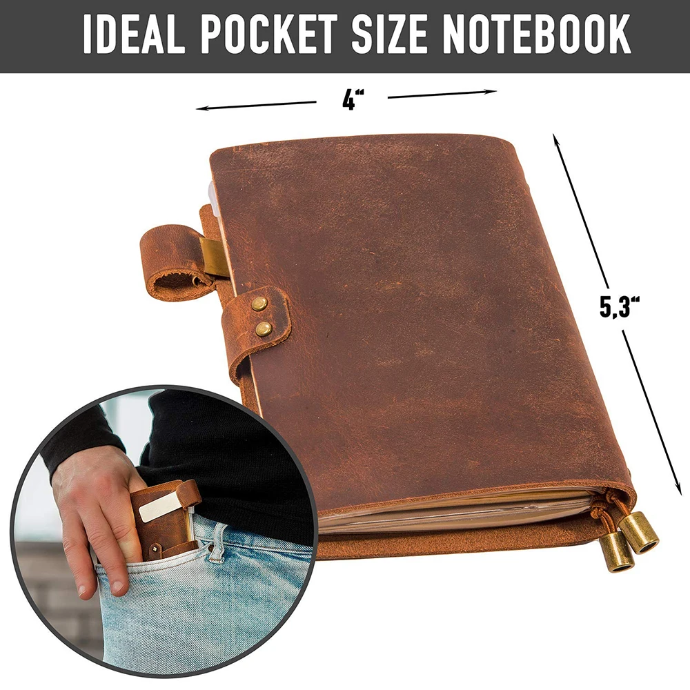 High Quality Custom Handmade Leather Journal Diary Business Notebook