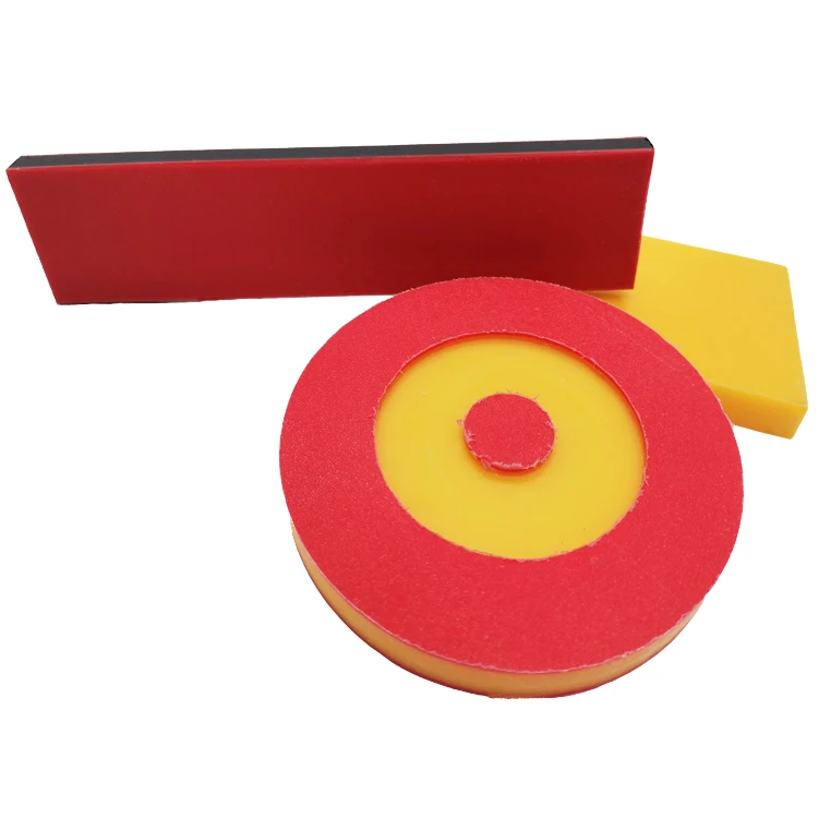 new arrival customized 5 mm thickness 1000*2000mm size red yellow PE Polyethylene Hdpe plastic sheet