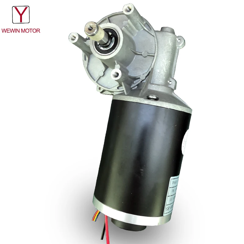 Small Brush Dc Motor 24V Gearmotor Speed Reducer 450 W 24 V Motor Dc for Agricultural