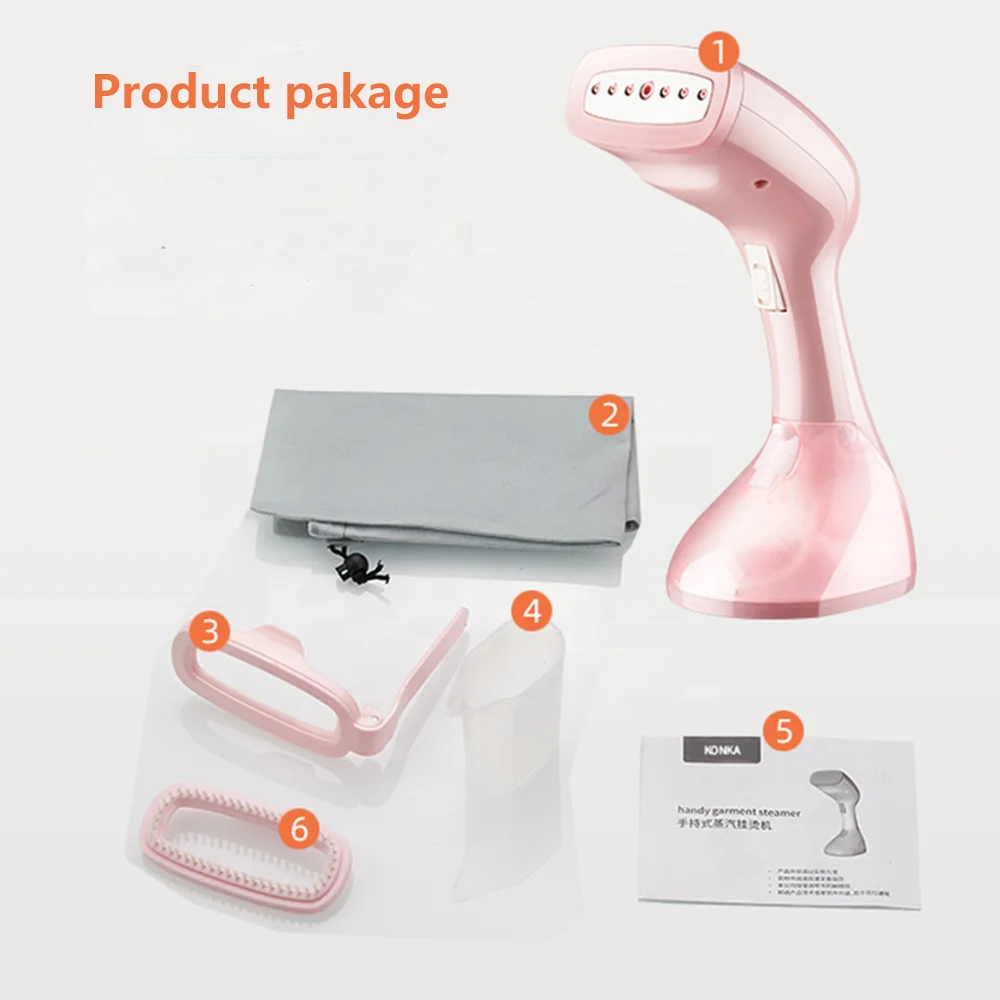 
KONKA Setrika Uap Portable Handheld Garment Steamer Ironing machine Mesin Setrika Genggam 1500W KZ-G418B(WE) 