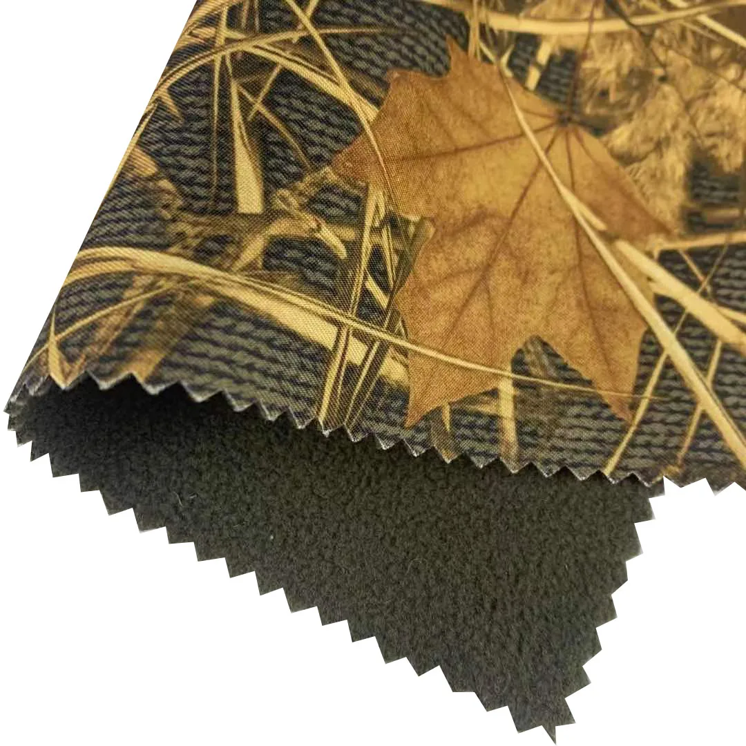 100% полиэстер 210T dewspo эпонж склеивания флис 240GSM печатных dewspo спецодежды термоткань