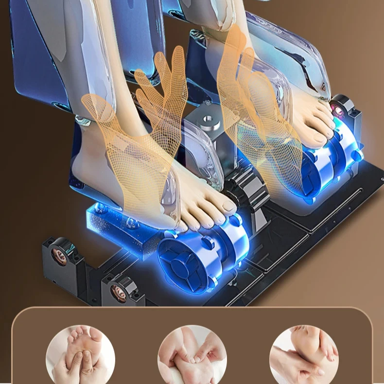 GUOHENG luxury massage chair zero gravity oem stretch technical full body massage chair 4d for body