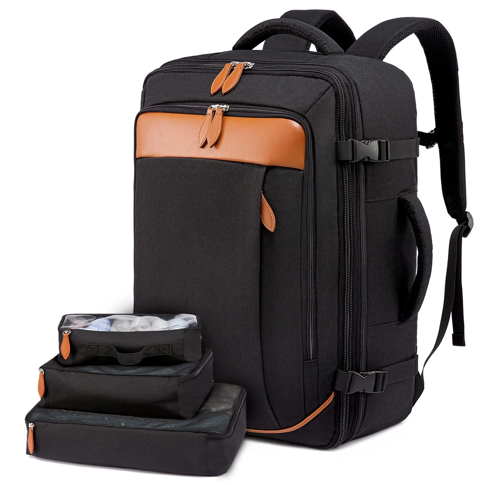 High-Quality Expandable Waterproof Business Bag pack Unisex 17inch Laptop backpacks