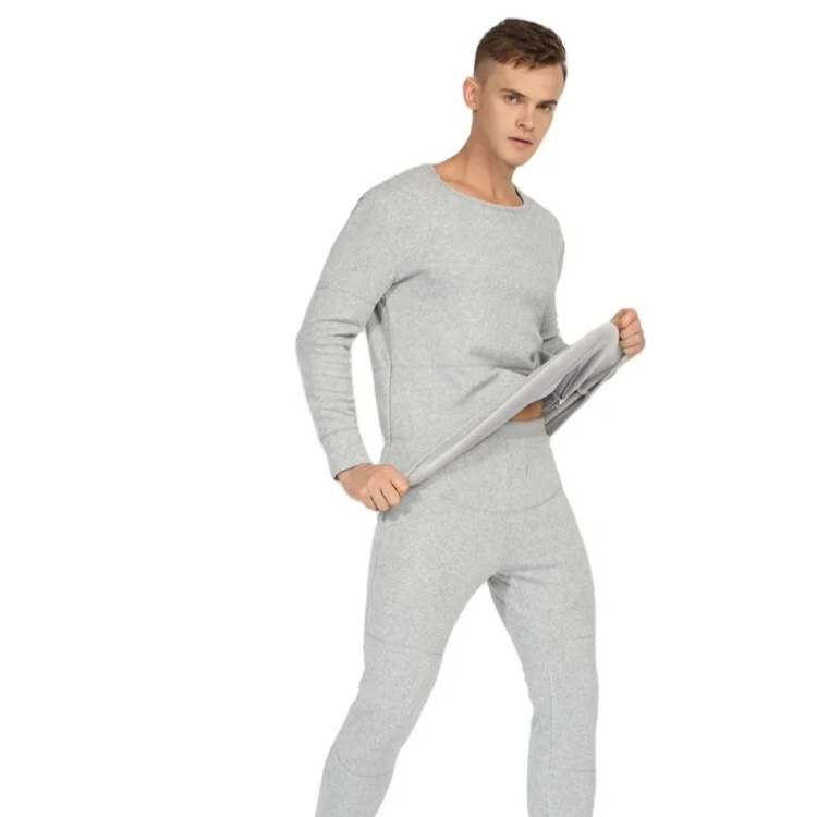 
High quality underwear battery heated wool underwear knitted fabric for thermal underwear 