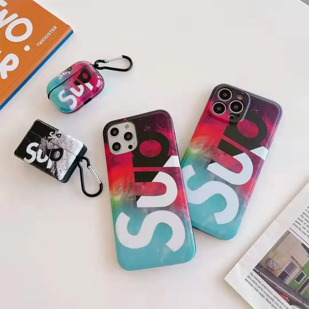 Wholesale Fashion Mobile Phone Accessories Phone Earphone Case For Airpods 2 3 Pro Protect Cover For iphone 11 13 Pro Max Case