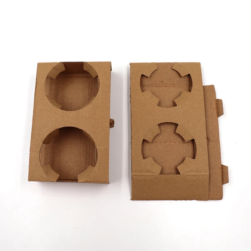Food Grade Cardboard Take Away Coffee Paper Cup Holder