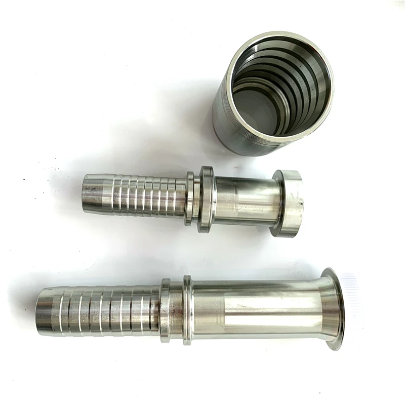 
Carbon Steel Hydraulic Hose Fitting Sae Flange 3000 Psi Code 61 Applied To Agricultural Equipment 
