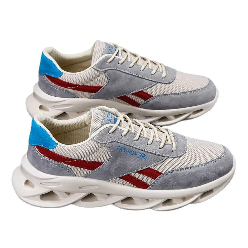 Тренд 2021 Новая Осенняя мужская прогулочная обувь в Корейском стиле; Стильная обувь; Трендовые все-матч мужские спортивные кроссовки сапоги