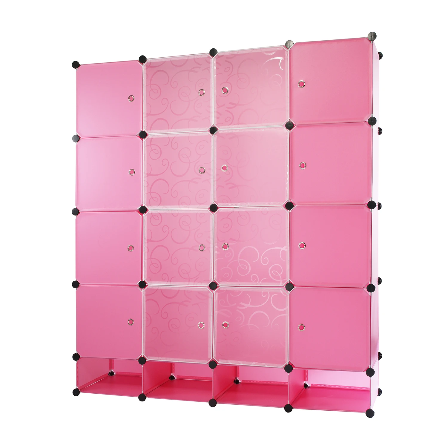 Free Standing DIY Storage Wardrobe for Clothing  Wardrobe Interlocking for Baby