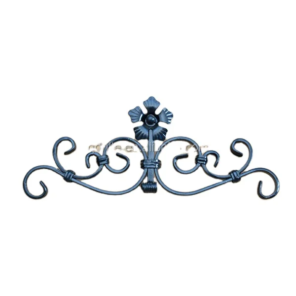 Factory produces good quality iron ornaments wrought iron rosettes for fencing