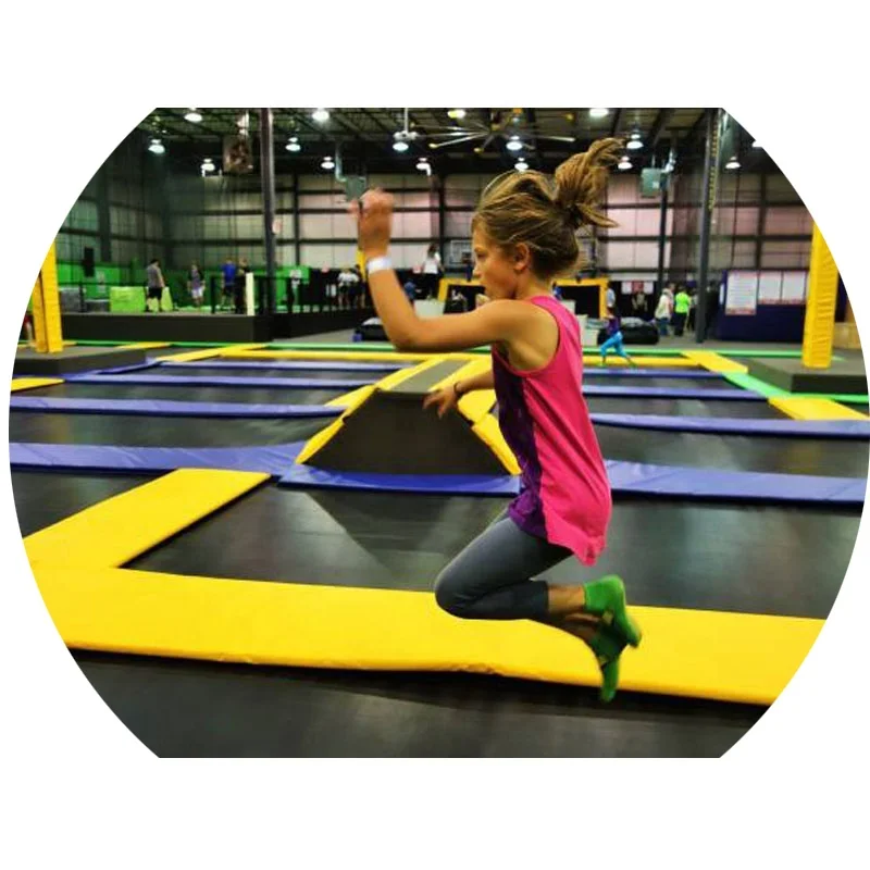 Professional Customized Colorful Customized trampoline park indoor Playground for Kids and Adults for Sale