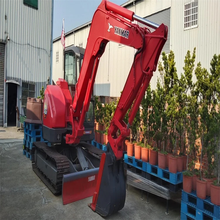 Японский экскаватор Yanmar Yanmar55 Vio55 Vio50 Vio40 5 тонн б/у yanmar vio55b