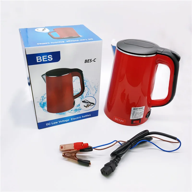 Cheap Battery Powered Travel 1.8L Portable Camping Stainless Steel Electric Water Kettles Kelltl