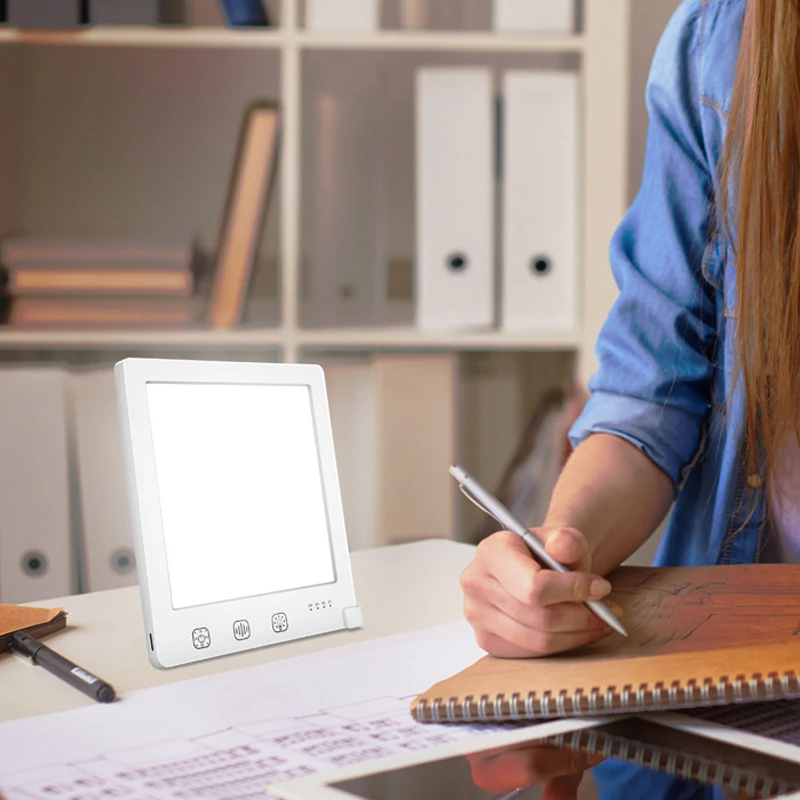 Modern New Design Portable Light Therapy Lamp 10000 lux Mood Therapy Lamp