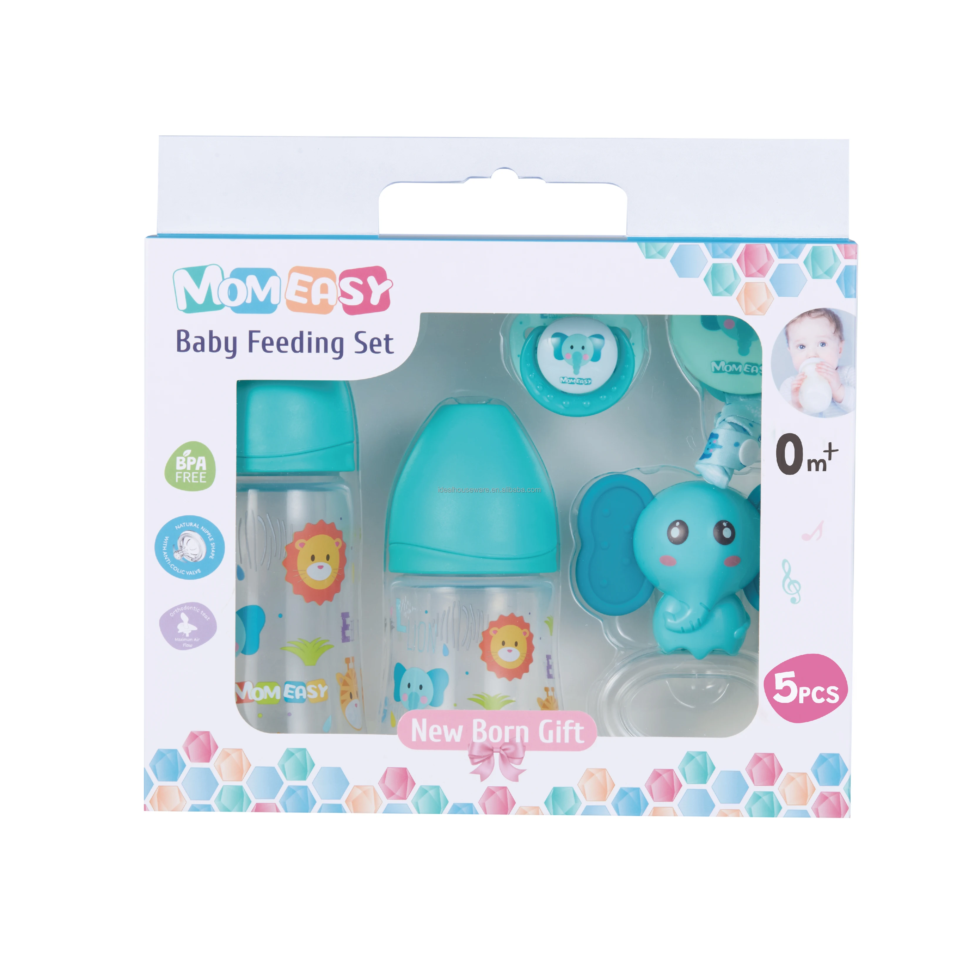 PP New Born Baby Gift Set Baby Feeding Set Baby Bottle Set
