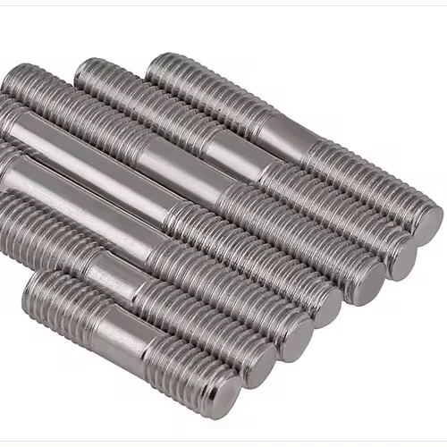 din938 din939 stainless steel 304 316 double head thread rod double end screw stud bolt manufacturer