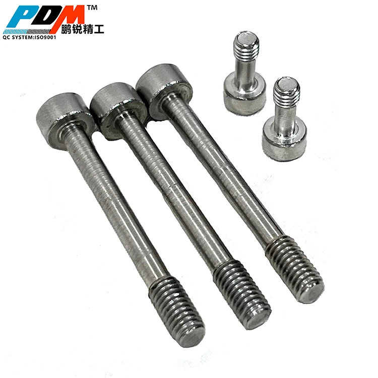 High Strength M4 M6 M5 Knurled Head Captive Screws A4-70 Zinc Plated/Black Oxide Finish shoulder captive screw