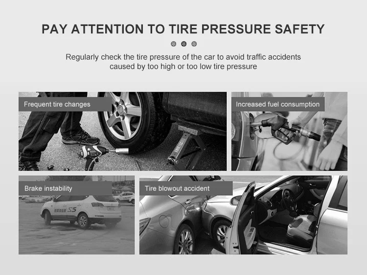 Factory Direct Sales Swivel Type Chuck Dial Tire Pressure Gauge Heavy Duty Car Tire Air Gun Pressure Gauge