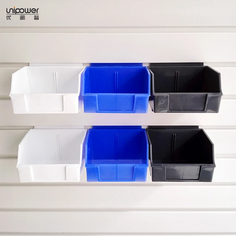 Unipower plastic storage bins heavy duty organizer shop tools for