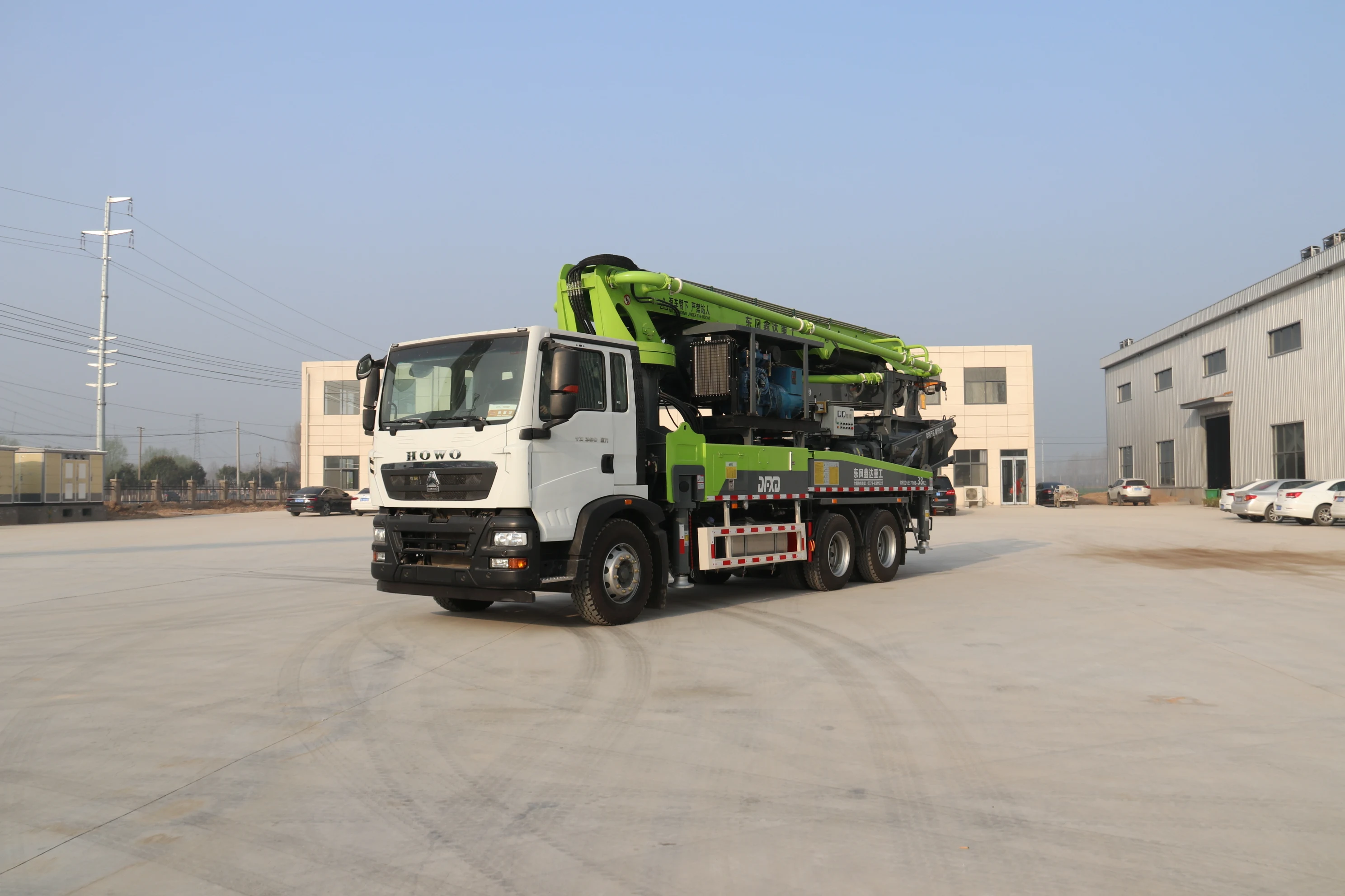 Concrete Pump Truck HB52K with newly brand for sale