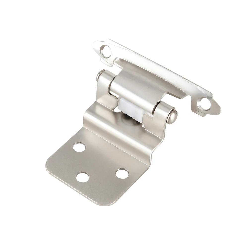 Industrial different types white chrome door hinges with spring