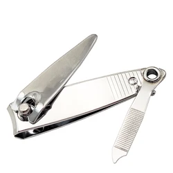 Factory wholesale Nail Cutter Stainless steel Small Portable Toe Finger Nail Clipper With File