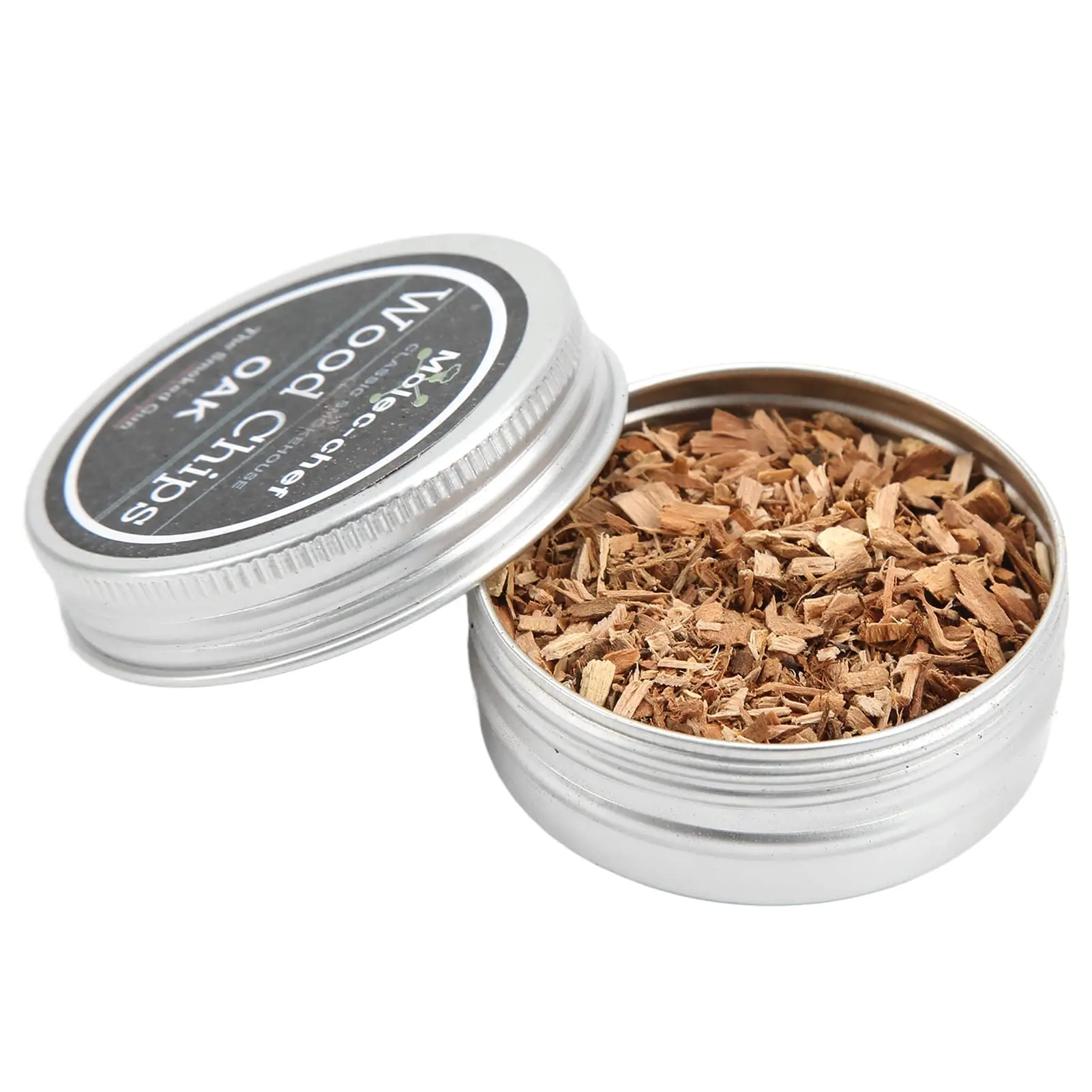 8pcs Smoking Chips Wood Chips for Smoking Gun BBQ Grill Mat Extra Fine Wood Bamboo Drink/food for Handled Cocktail Kit