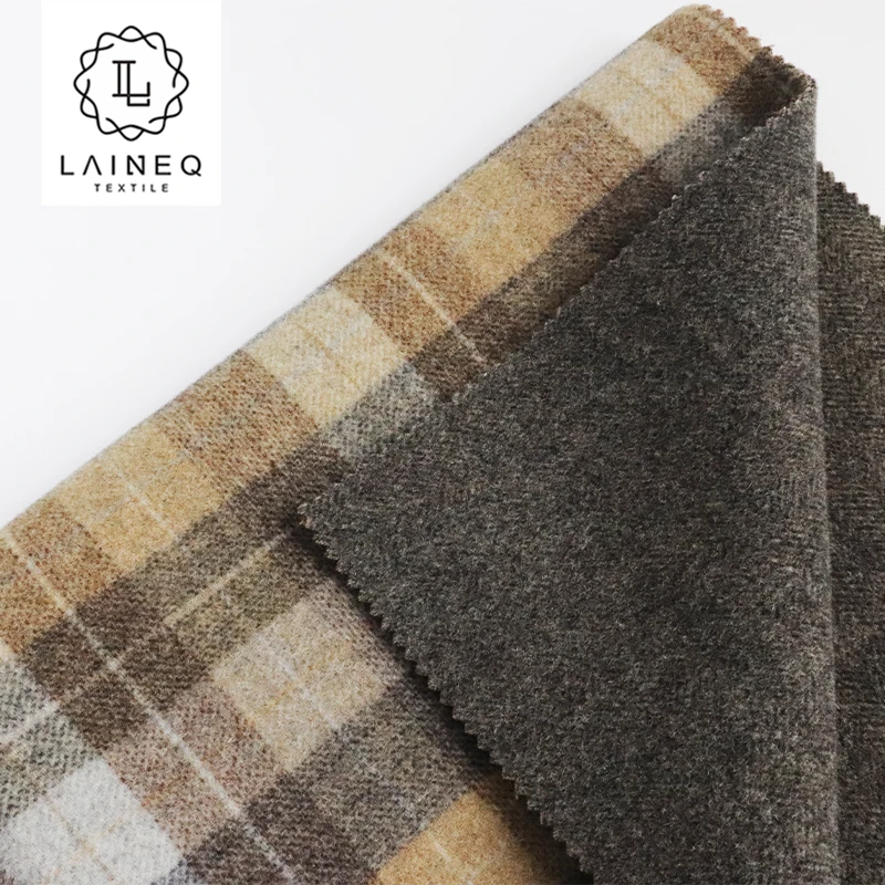 Stock fabric 80%wool 20%nylon merino Australia wool fabric for coat