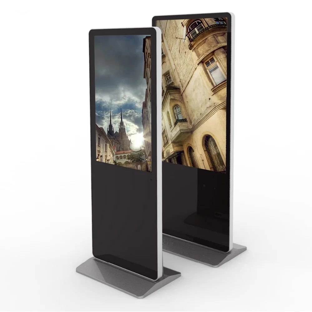 50 inch indoor touch screen digital signage displays advertising display kiosk led lcd video frame