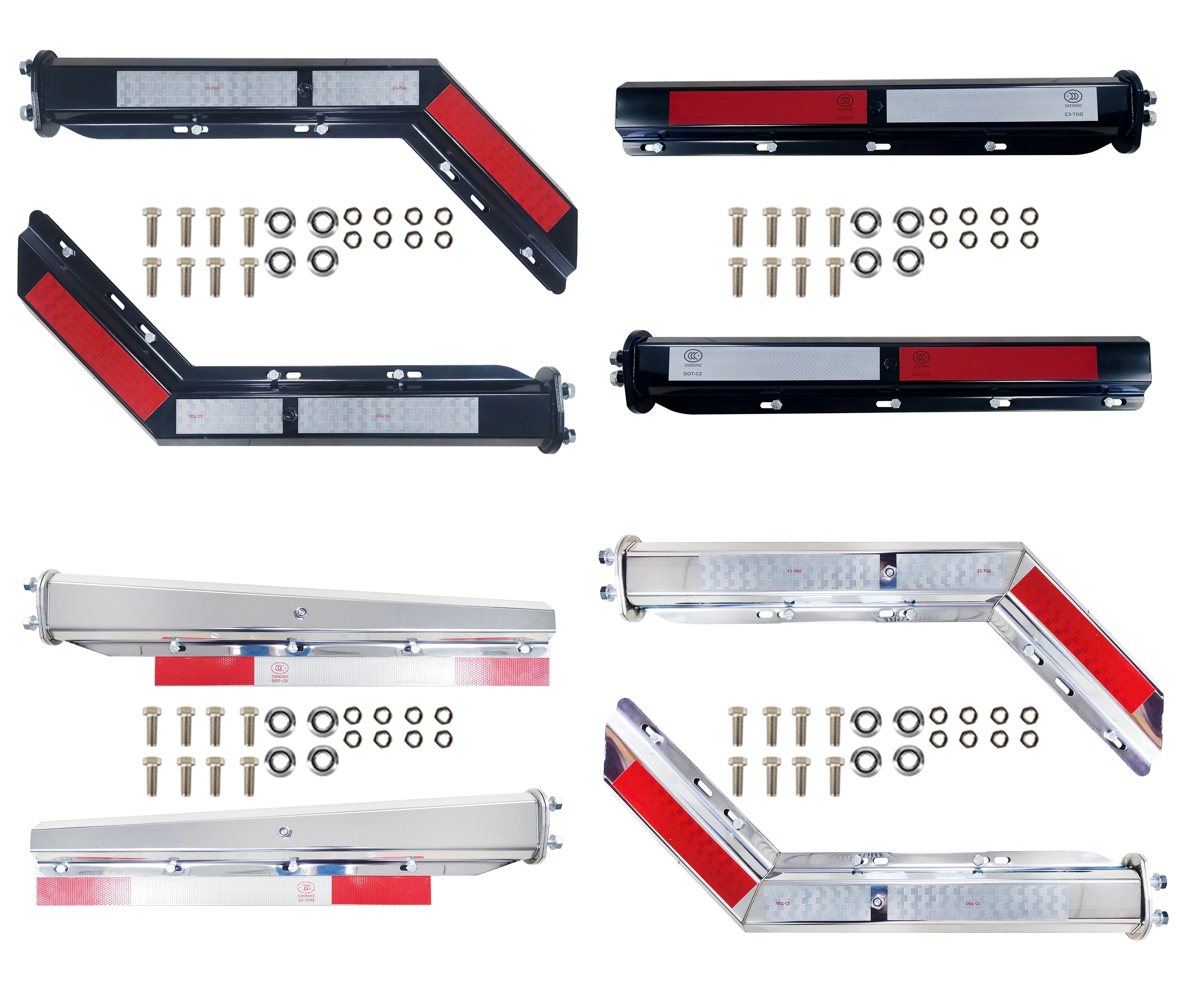 SYTK301-1 45 Angled Spring Loaded Mudflat bracket for Mack