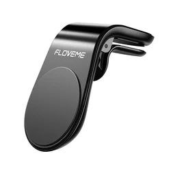 Dropshipping Agent Best Seller FLOVEME L-Type Phone Mount Car Magnetic Phone Holder Magnet Air Vent Clip Mobile Phone Holders