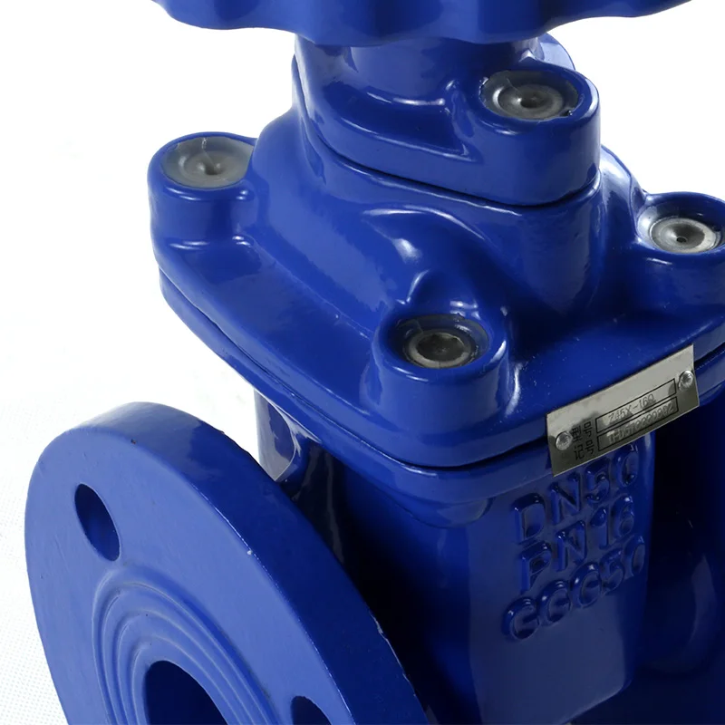 4 Inch PN16 Hand Operated Soft Iron Casting Water Gate Valve BS5163 Compliant