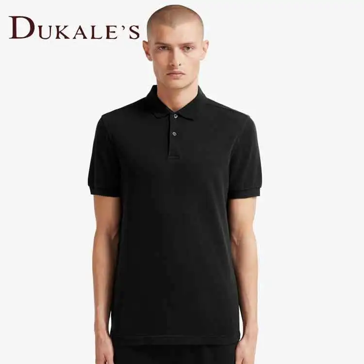 Custom Embroidered Men Polo Shirt Printing Knitted 100% Cotton Blank Plane Dye  Sublimate Men Polo Shirt With Pique Fabric