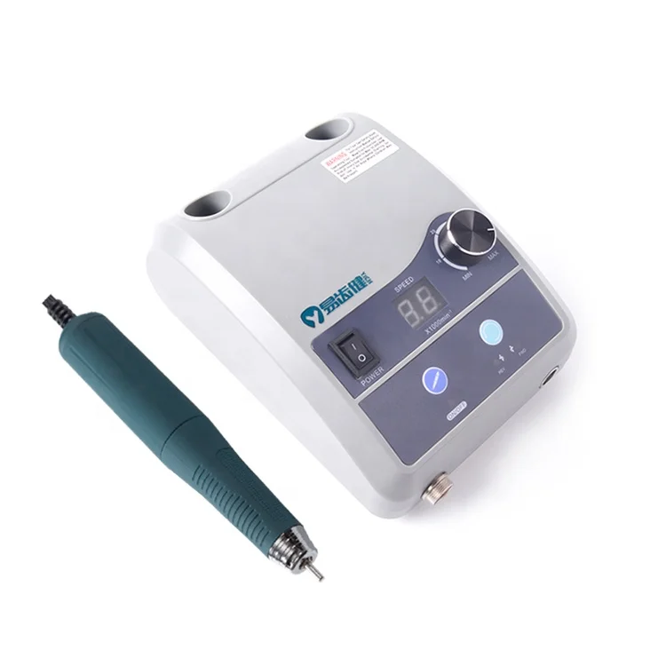200W 50000rpm No Heat Buildup Dustproof Brushless Rubber Polisher for Dental Lab Alumina air Abrasion
